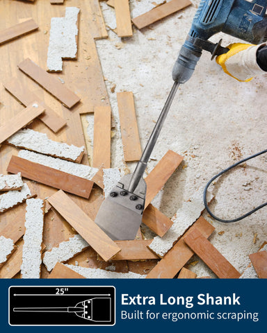 Firecore 6-inch-wide blade enables faster material removal.