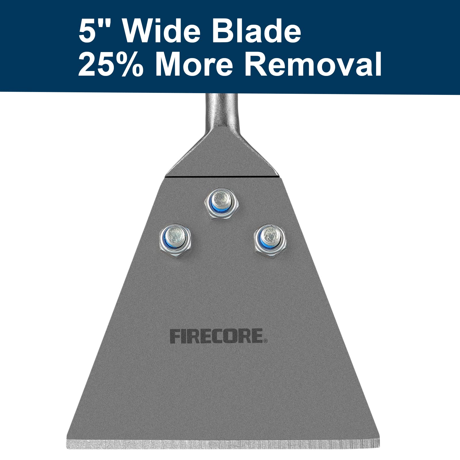 Firecore floor scraper spare bolts and nuts for secure blade attachment