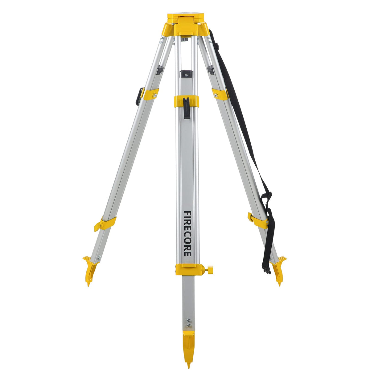 Firecore FT160B extendable height tripod in use for versatile surveying tasks