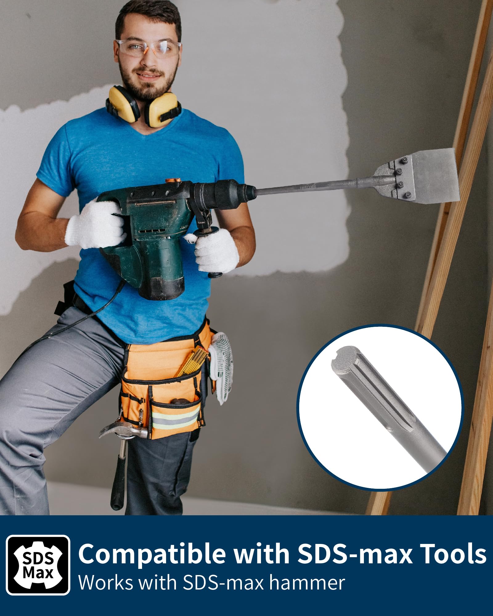 Firecore-grade 12.9 bolts endure impact for long-lasting use.