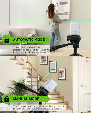 Firecore green beam with adjustable brightness for clear visibility at a glance.