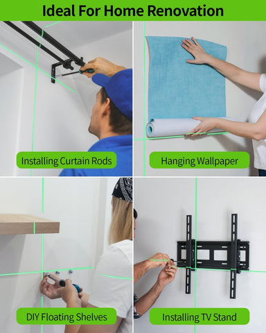 Rugged IP54 housing protects the tool from dust and water spray.