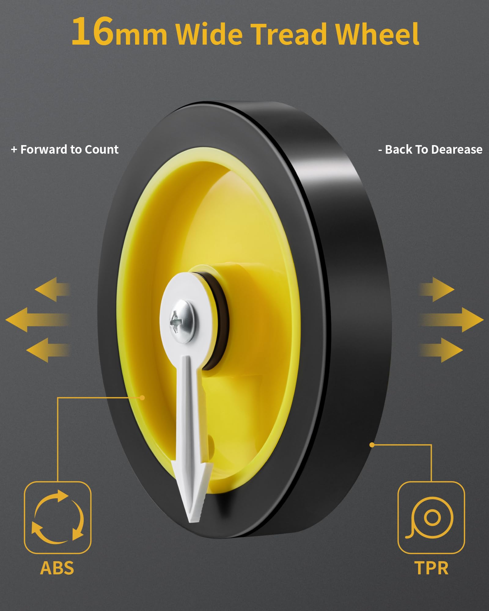 Firecore measuring wheel includes a durable carry bag for safe storage