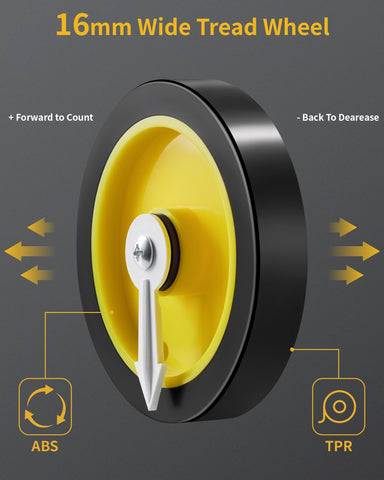 Firecore measuring wheel includes a durable carry bag for safe storage