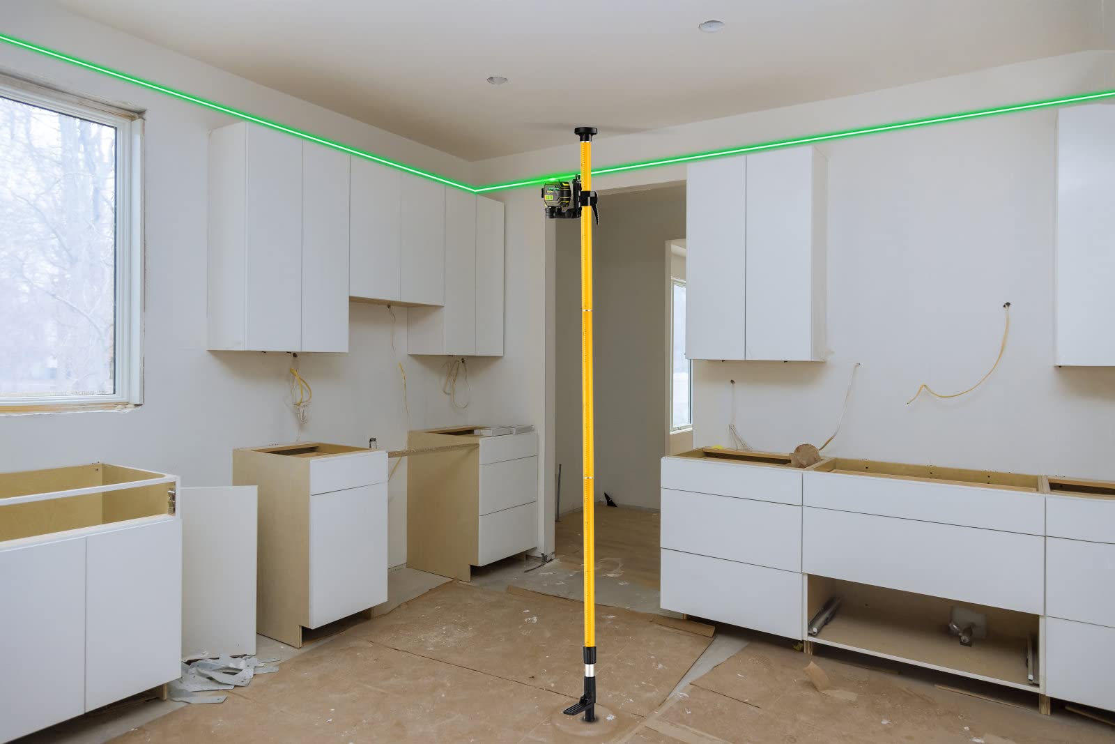 Firecore mounting bracket offers 360-degree rotation and fine height adjustment for flexible setup.