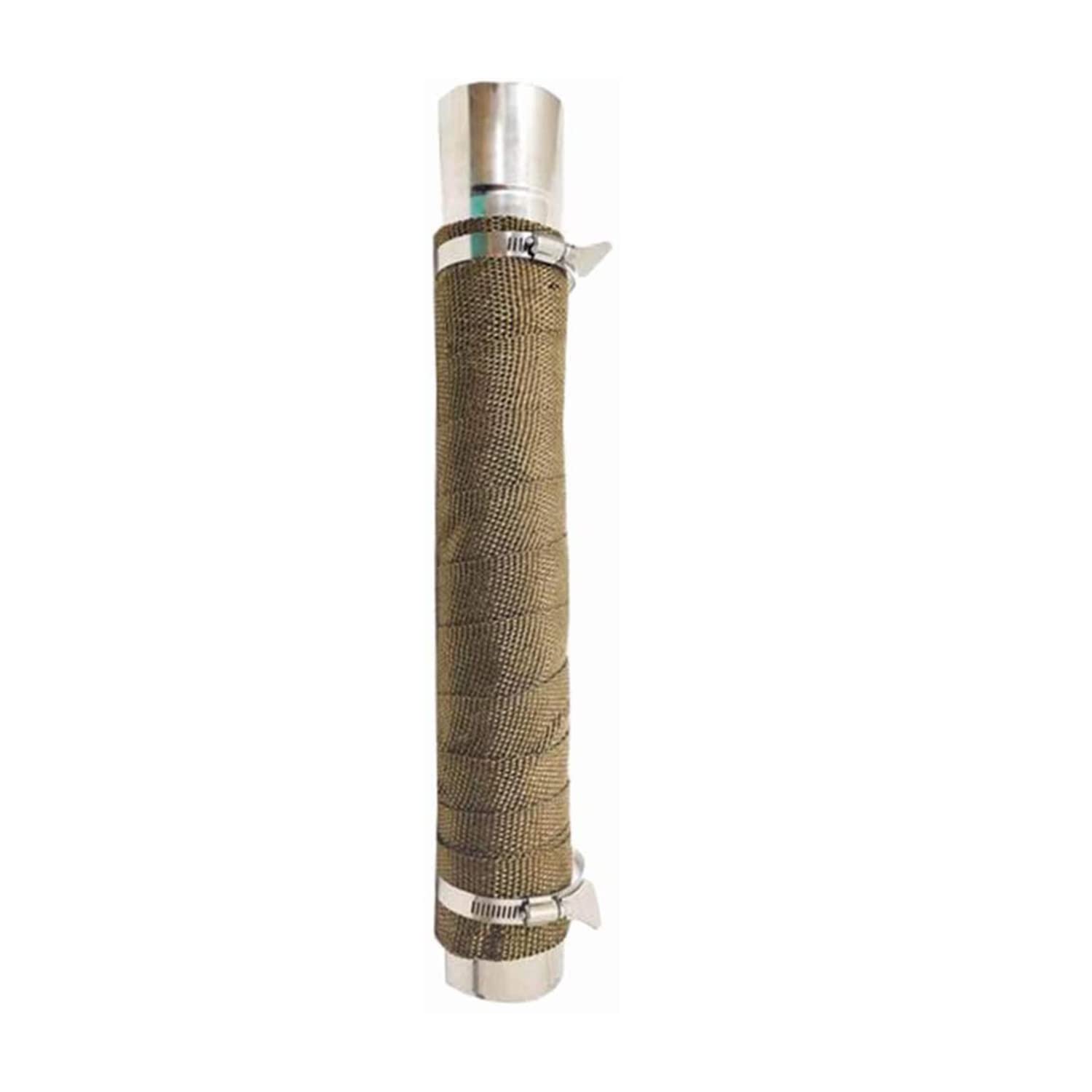 FireHiking fireproof pipe wrap around basalt fiber for high temperature protection.