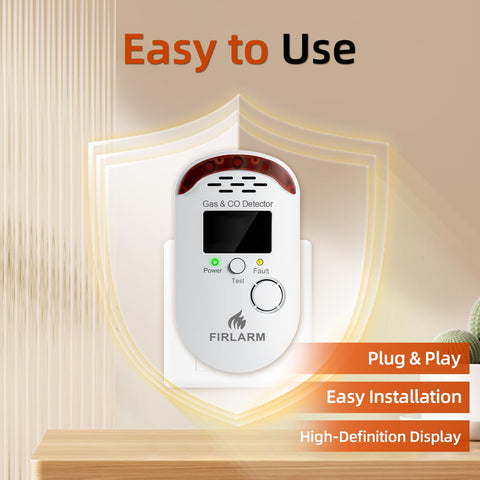 Firlarm ultra-low energy use at 2W keeps power use minimal.