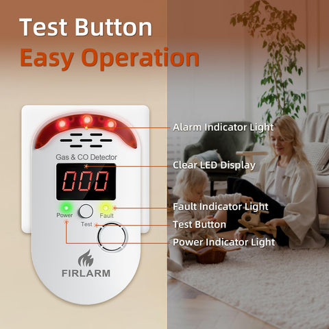 Firlarm plug-and-play installation for fast safety setup in any room.