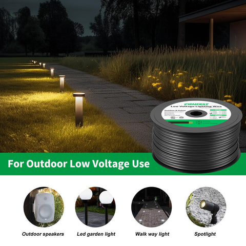 FIRMERST wire suitable for accent and path lighting