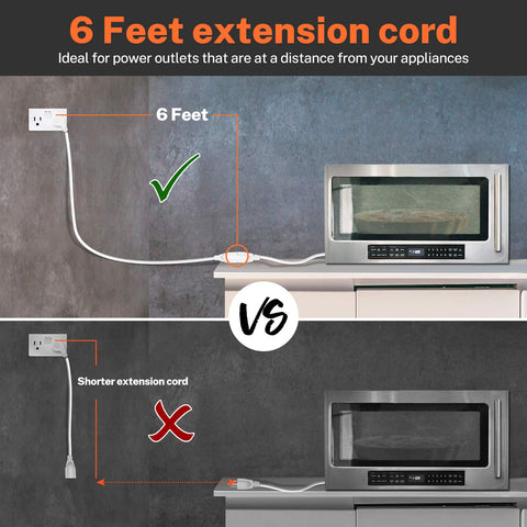 UL-listed and RoHS-compliant FIRMERST cord ensures safe daily use