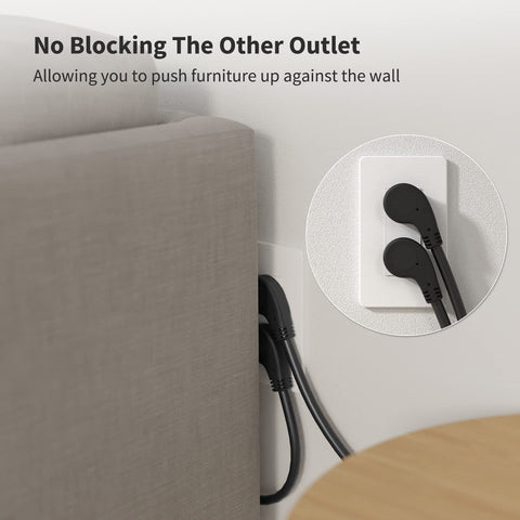 FIRMERST six-pack extension cords suitable for home, office, and studio setups.