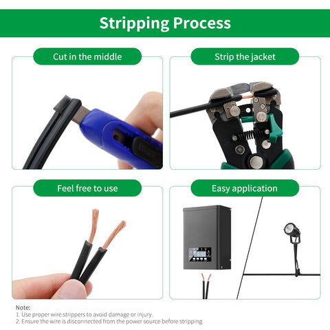 FIRMERST tangle-free low-voltage wire reduces coil issues during setup.