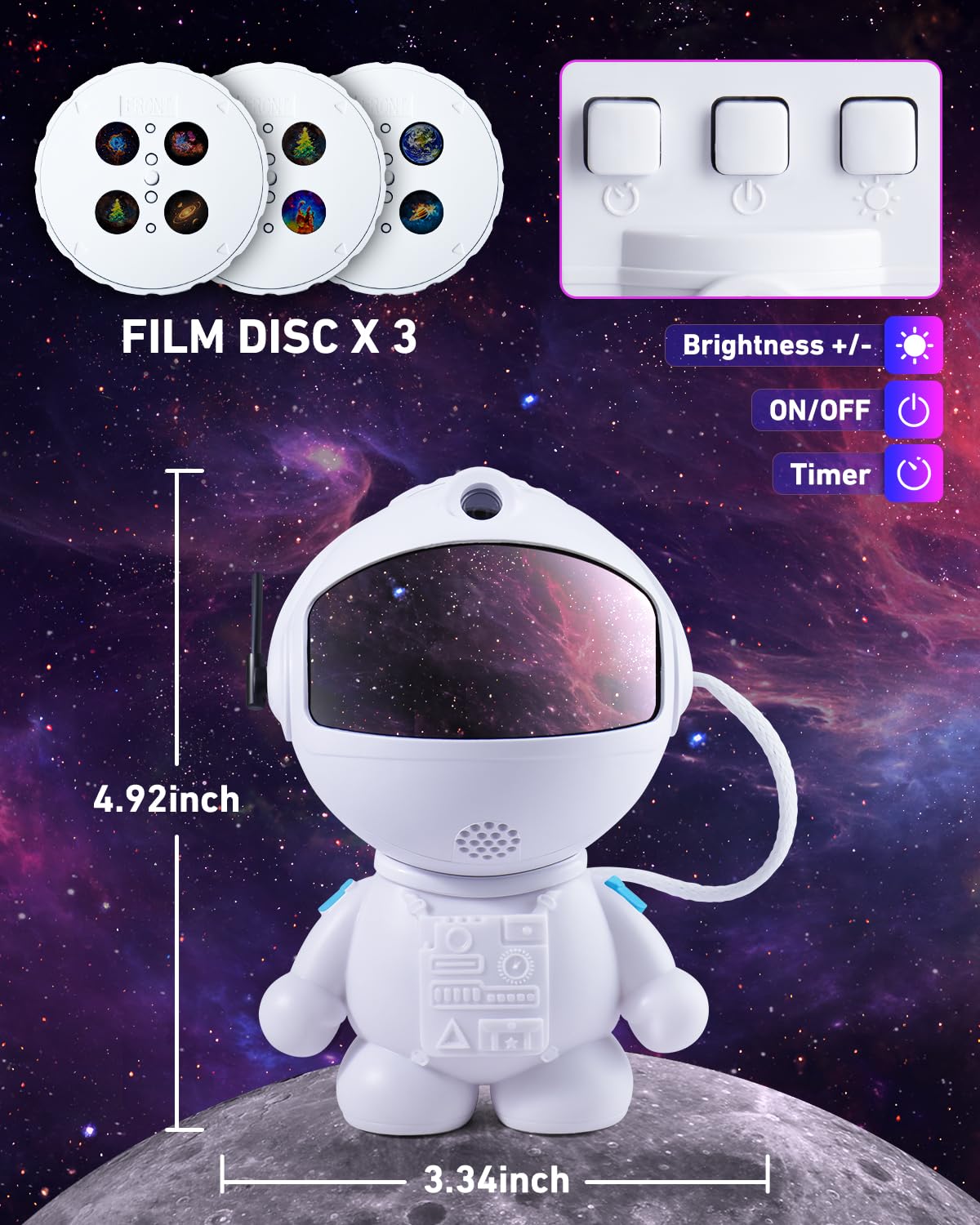 FIRPOW USB-C cable included for easy setup