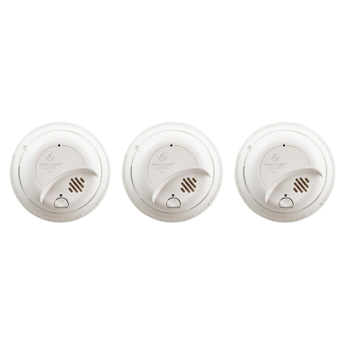 First Alert 9120B smoke detector front view emphasizes a reliable home safety device