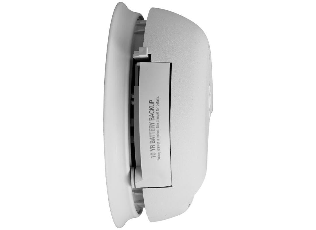 First Alert alarm indicator clearly identifies the activating unit