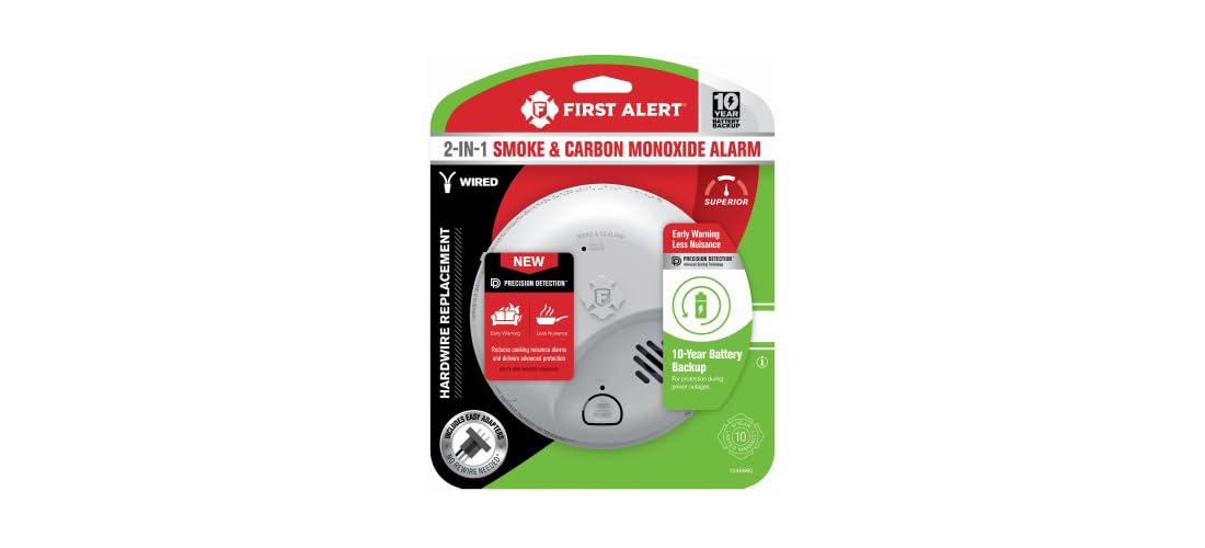 First Alert battery backup module ensures continuous protection during power outages
