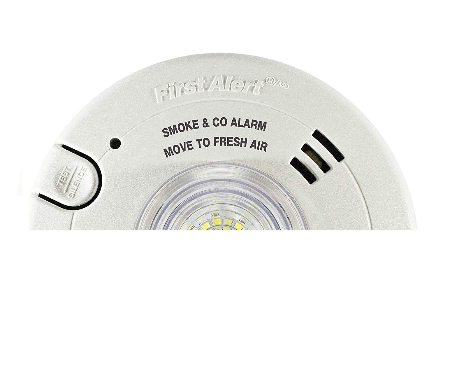 BRK 7030BSL back mounting for easy hardwired installation.
