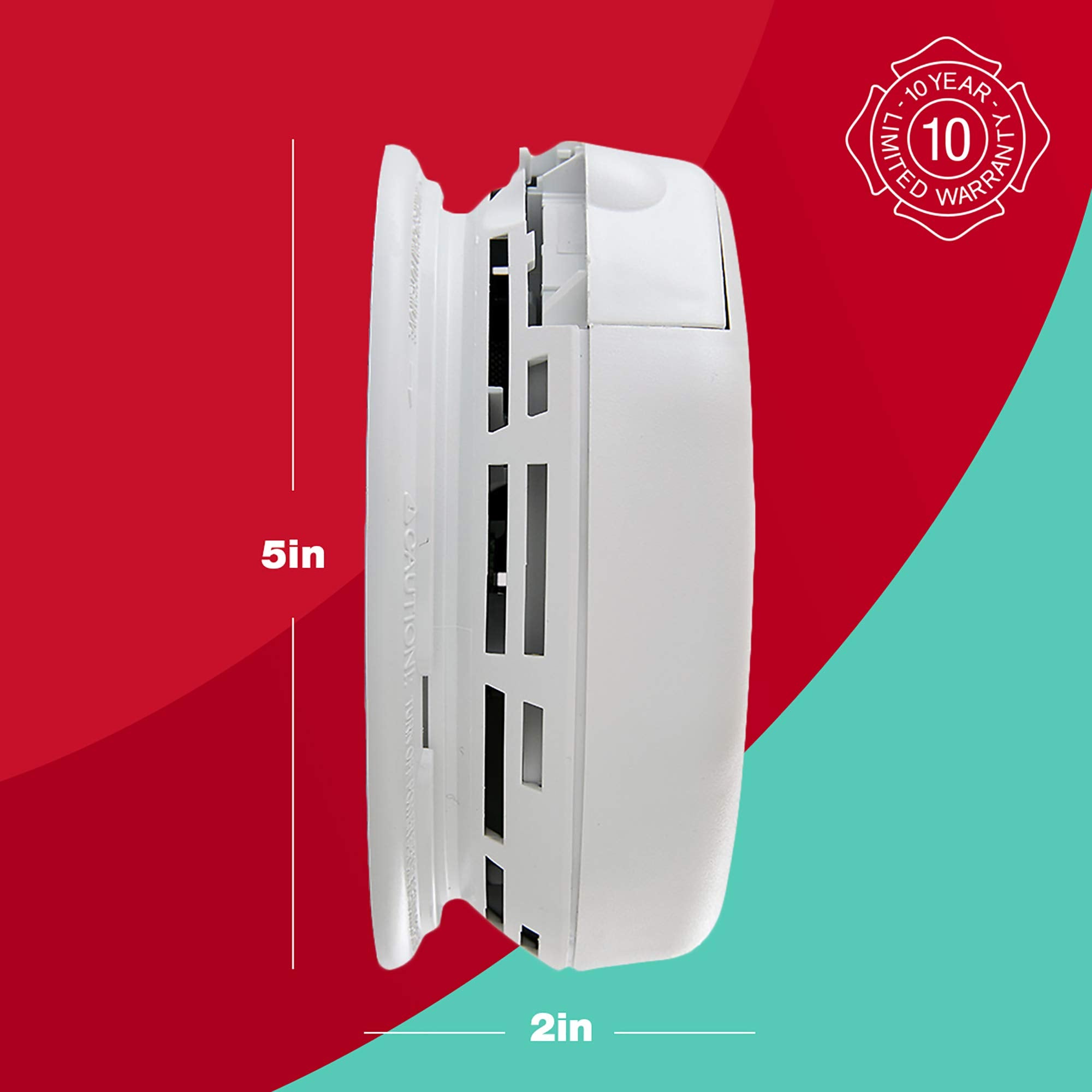 First Alert BRK SC7010B-3 angled wall-mount installation