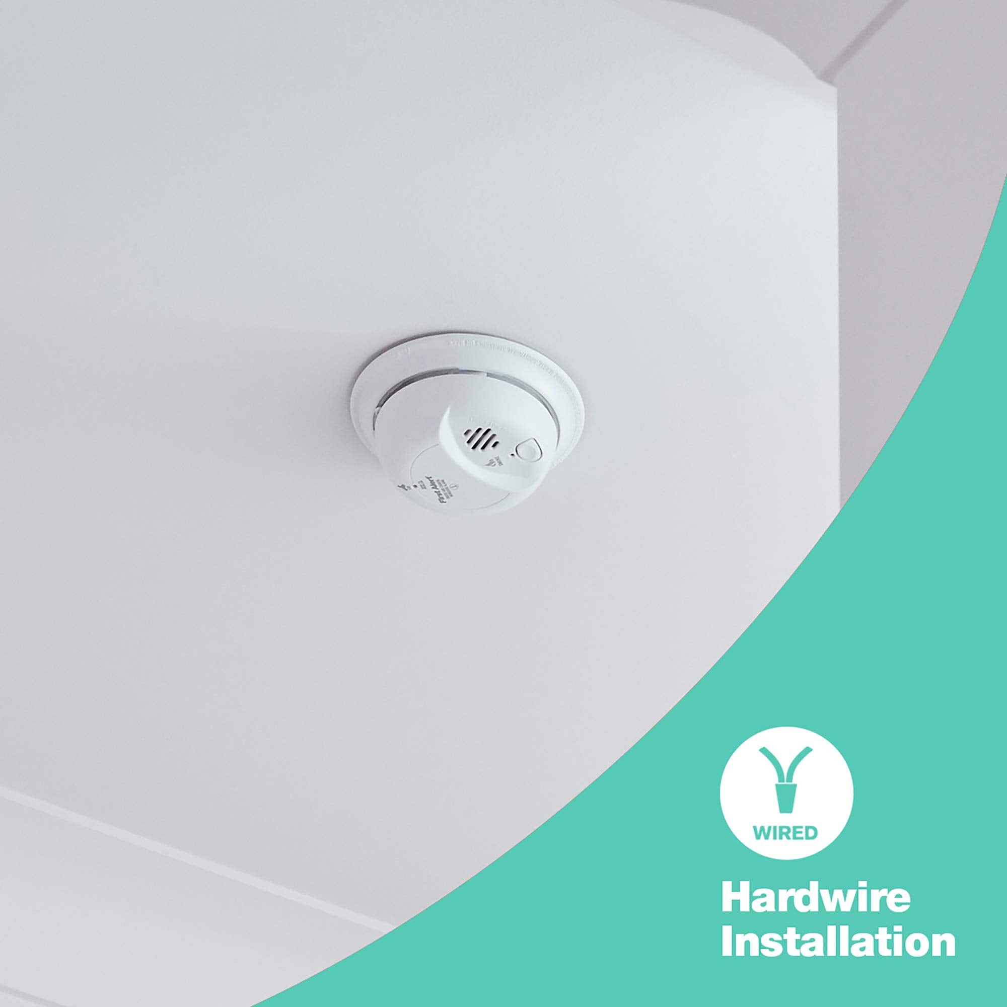 First Alert BRK SC9120B-3 ionization sensor helps detect fast-burning flames.
