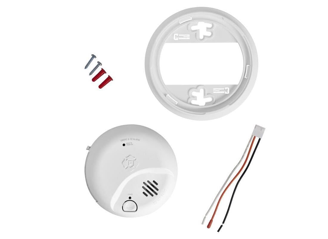 First Alert ceiling-mount placement provides optimal smoke and CO detection