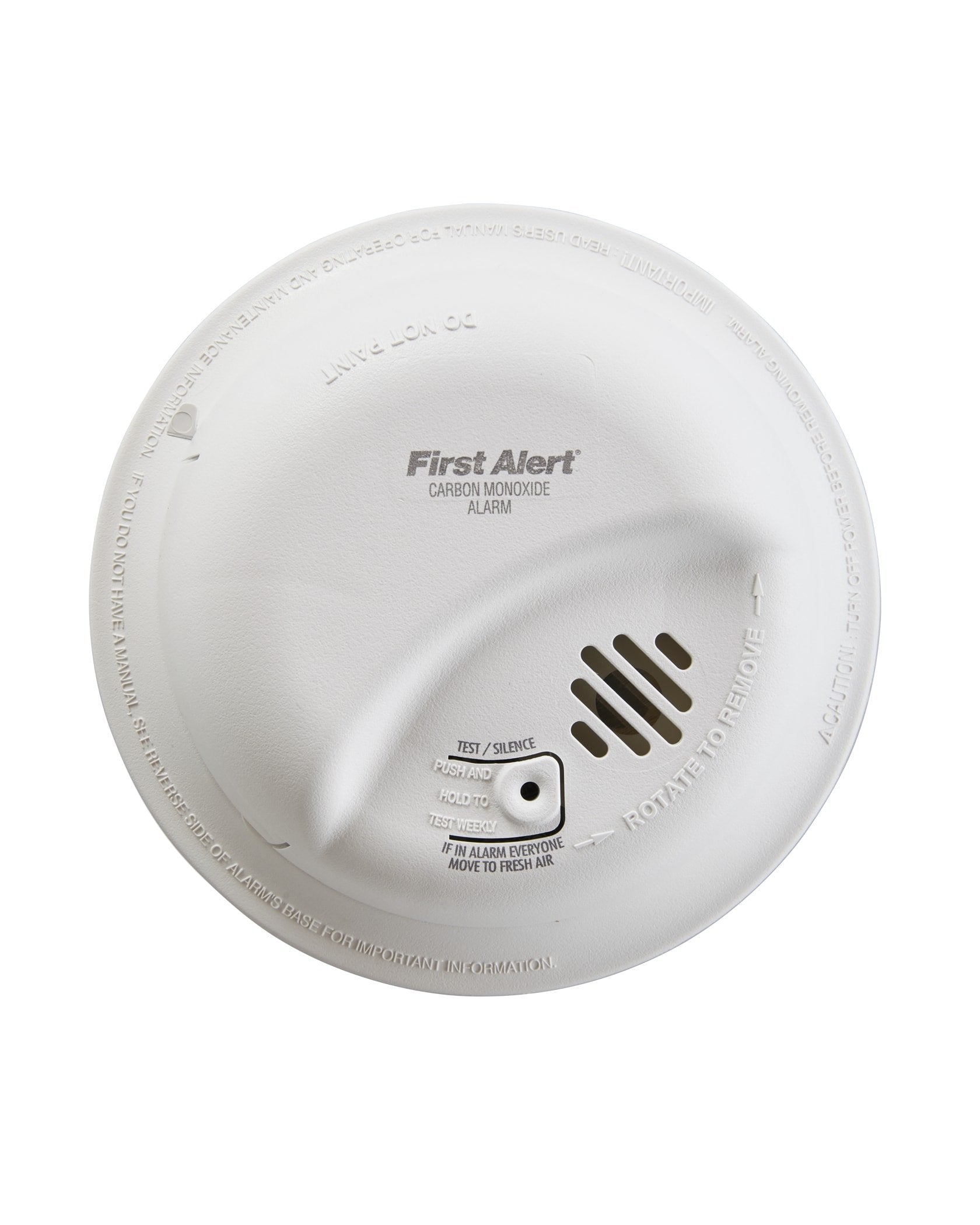 First Alert CO5120BN interconnected setup demonstrates multi-unit alert capability.