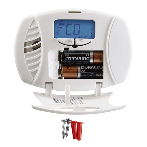 First Alert CO615 electrochemical sensor provides precise CO detection.