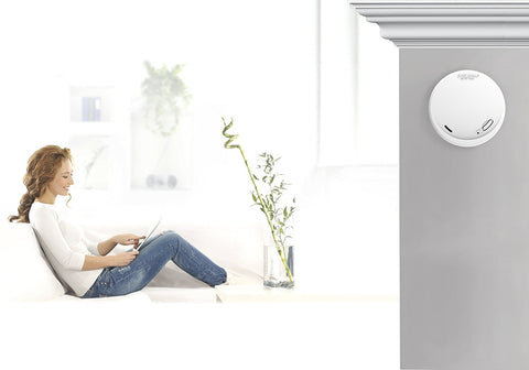 First Alert PRC710 LED indicator and alarm status for quick, at‑a‑glance checks