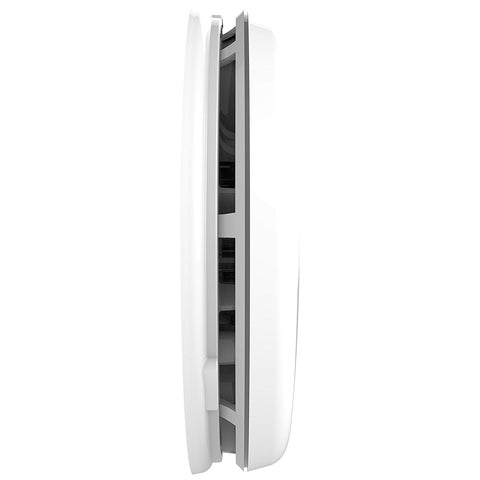 First Alert PRC710 side view highlighting compact footprint suitable for kitchens and hallways