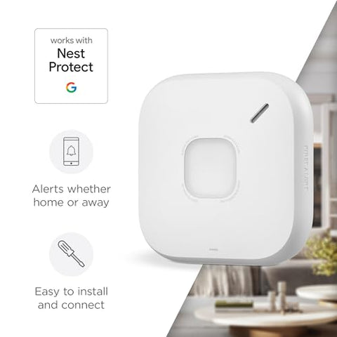 First Alert SC5 base plate shows easy mounting for quick installation at home.