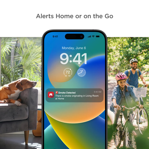 First Alert SC5 compatible with Nest Protect for integrated home safety.