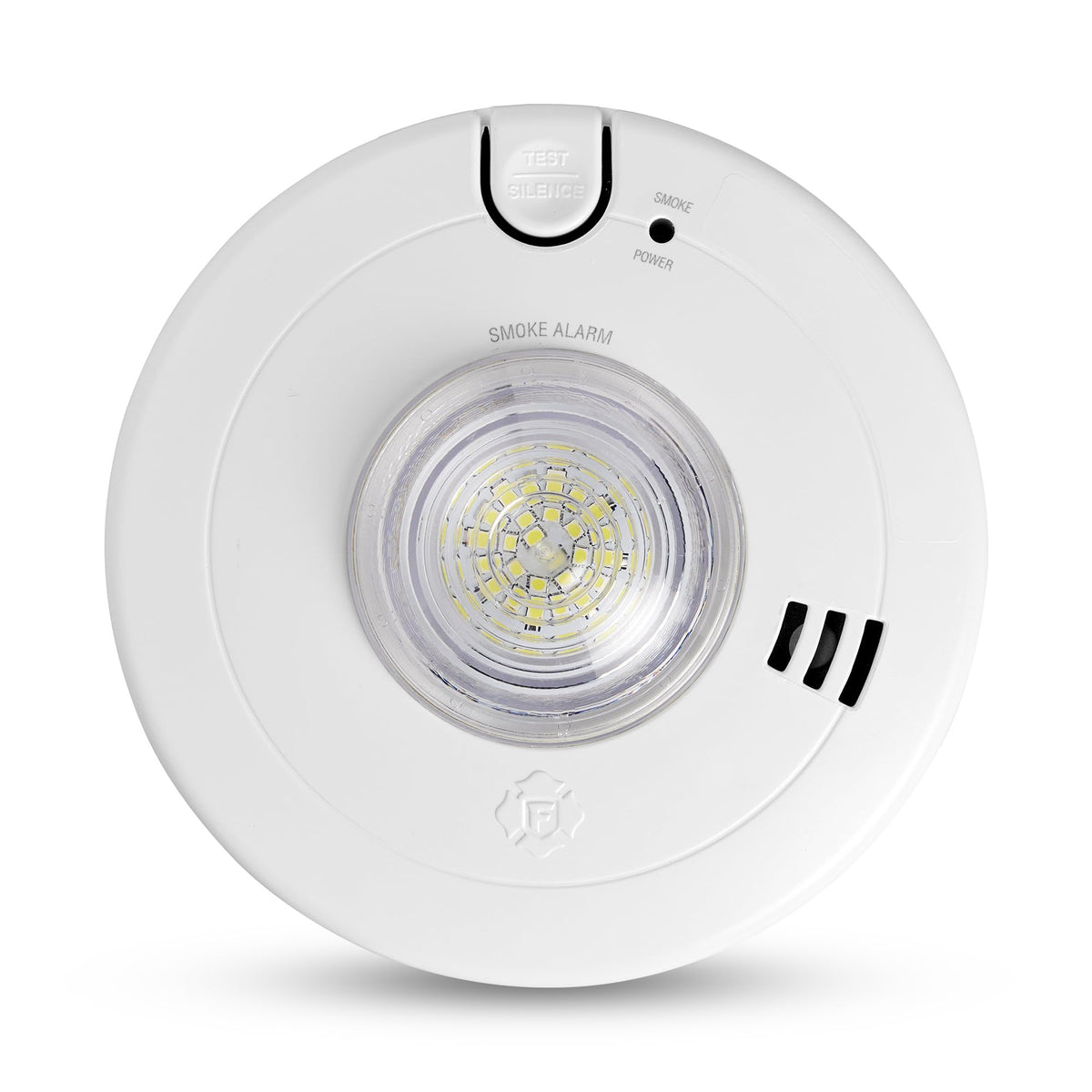 First Alert SM110LED-AC front view for reliable home safety