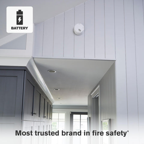 First Alert SM310 end-of-life indicator helps plan replacement.