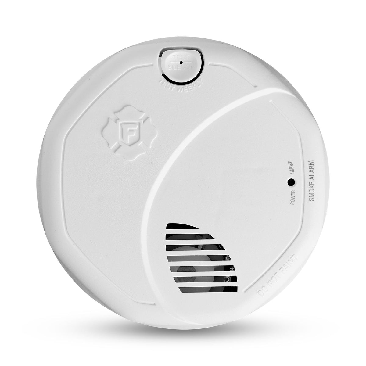 First Alert SM310 front view, compact smoke alarm for reliable home safety.