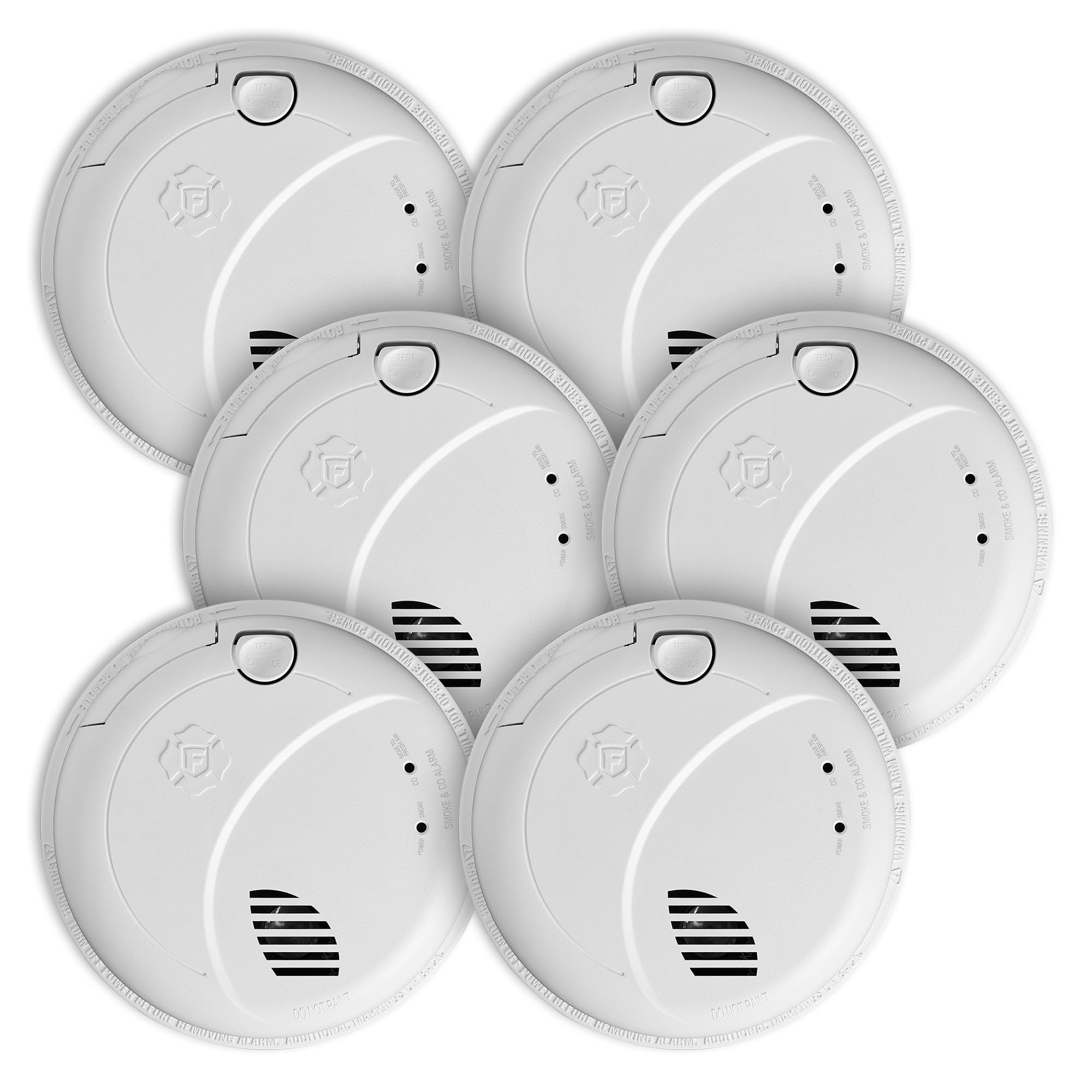 First Alert SMCO100V-AC front view for early warning in home fires