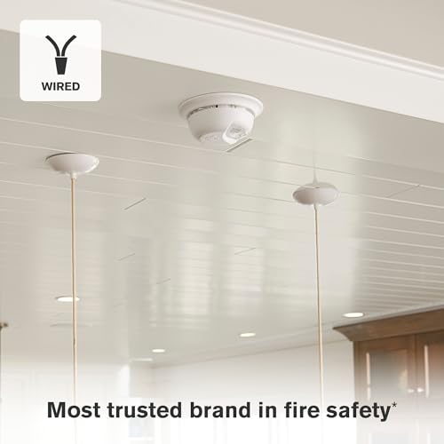 First Alert SMI100-AC interconnect wiring view for whole-home safety.