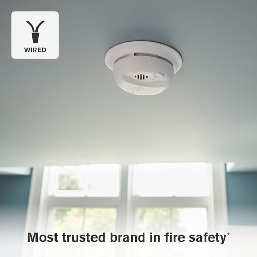 First Alert SMI105-AC indicator light identifies the triggering unit.