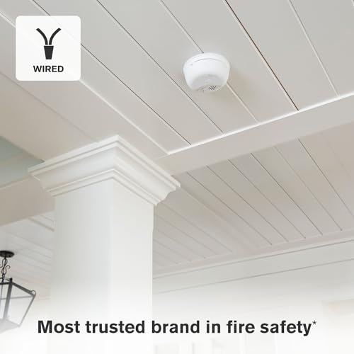 Battery backup indicator on First Alert SMICO100-AC ensuring continued protection