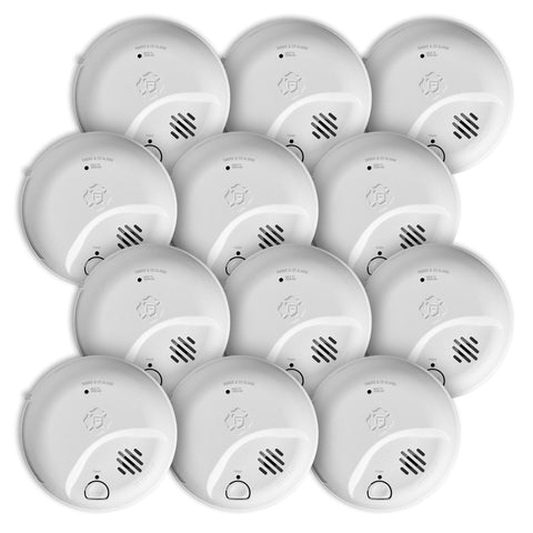 First Alert SMICO100-AC interconnect setup for synchronized alarms across rooms.