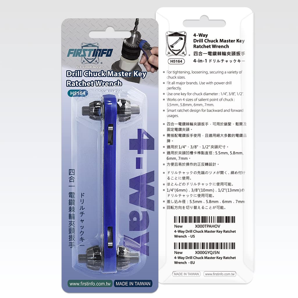 Durable aluminum and all-metal construction resists rust and wear.