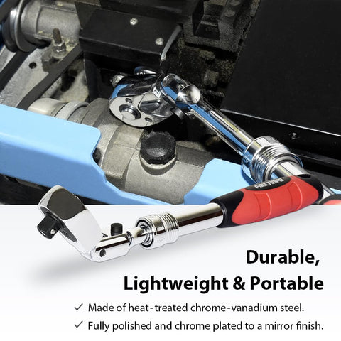 FirstInfo F3222NC soft-grip handle improves comfort during use.