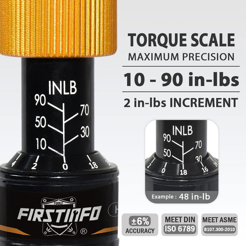 FIRSTINFO H5188 automatic slip feature helps prevent over-tightening