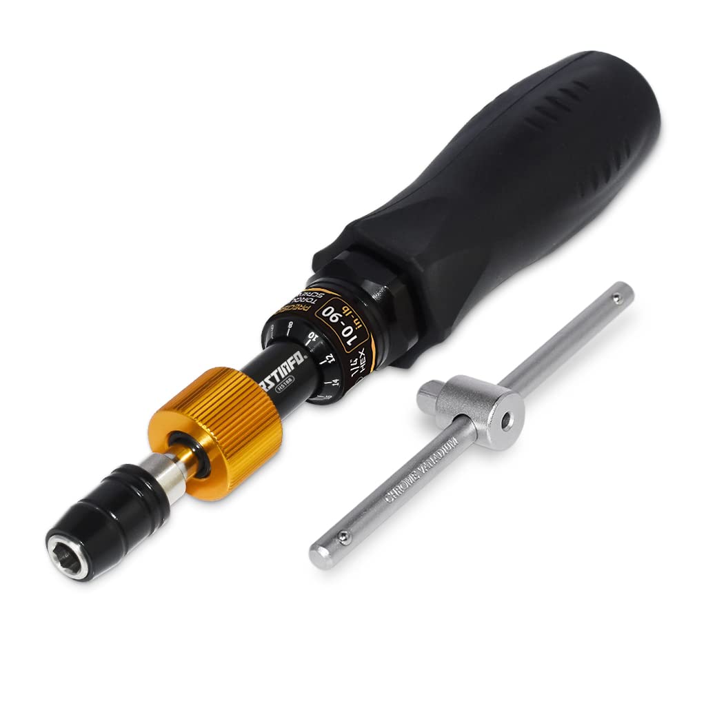 FIRSTINFO H5188 torque screwdriver with calibration-certified scale for precise torque control