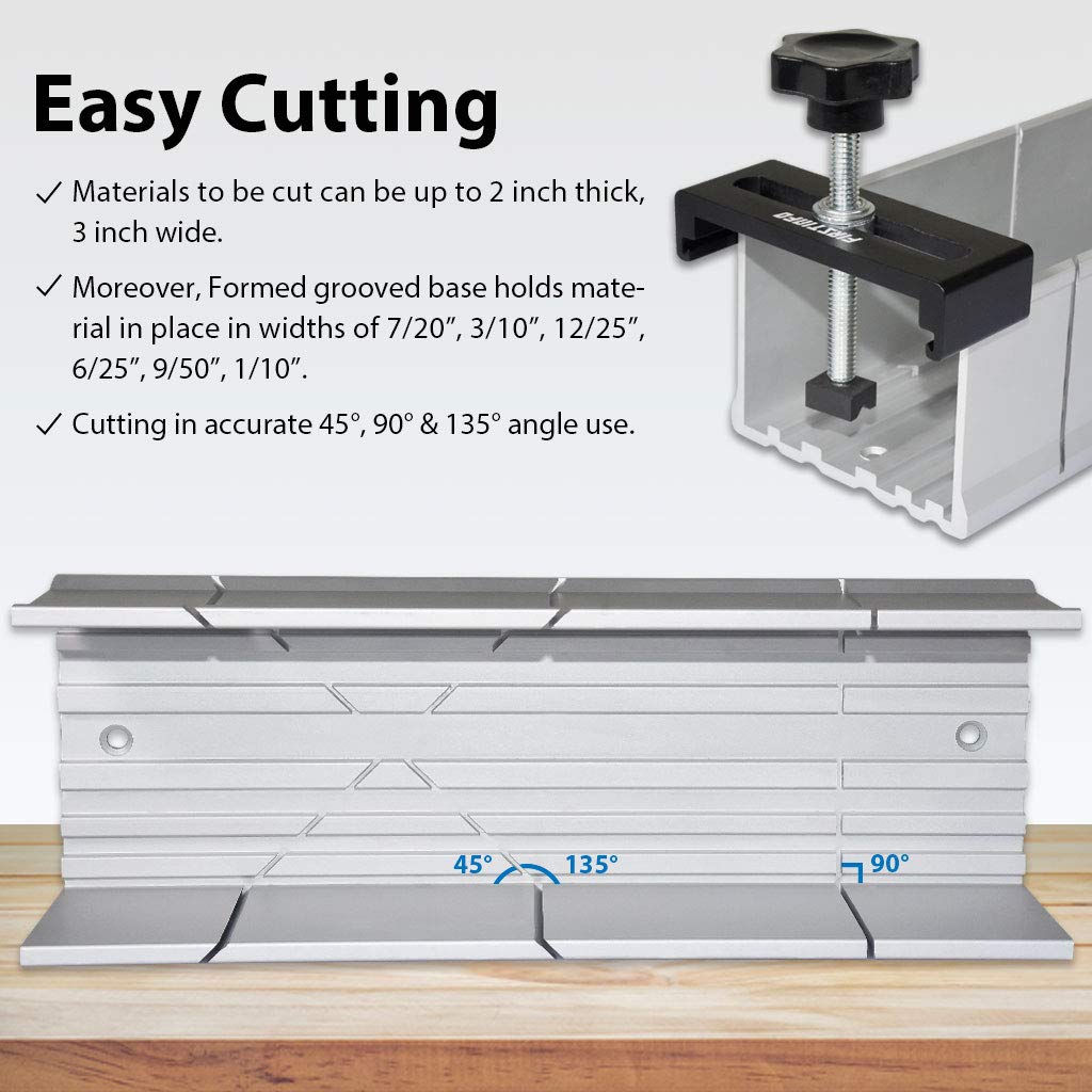 FirstInfo H5441 aluminum construction offers portable, durable use for DIY molding and framing tasks