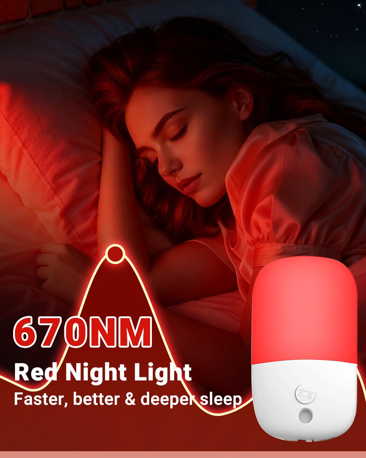 Firtallon dusk-to-dawn sensor auto on/off for gentle night lighting.