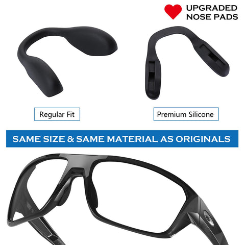 Firtox nose pads for Split Time OO4129 ensure snug, easy-to-install comfort