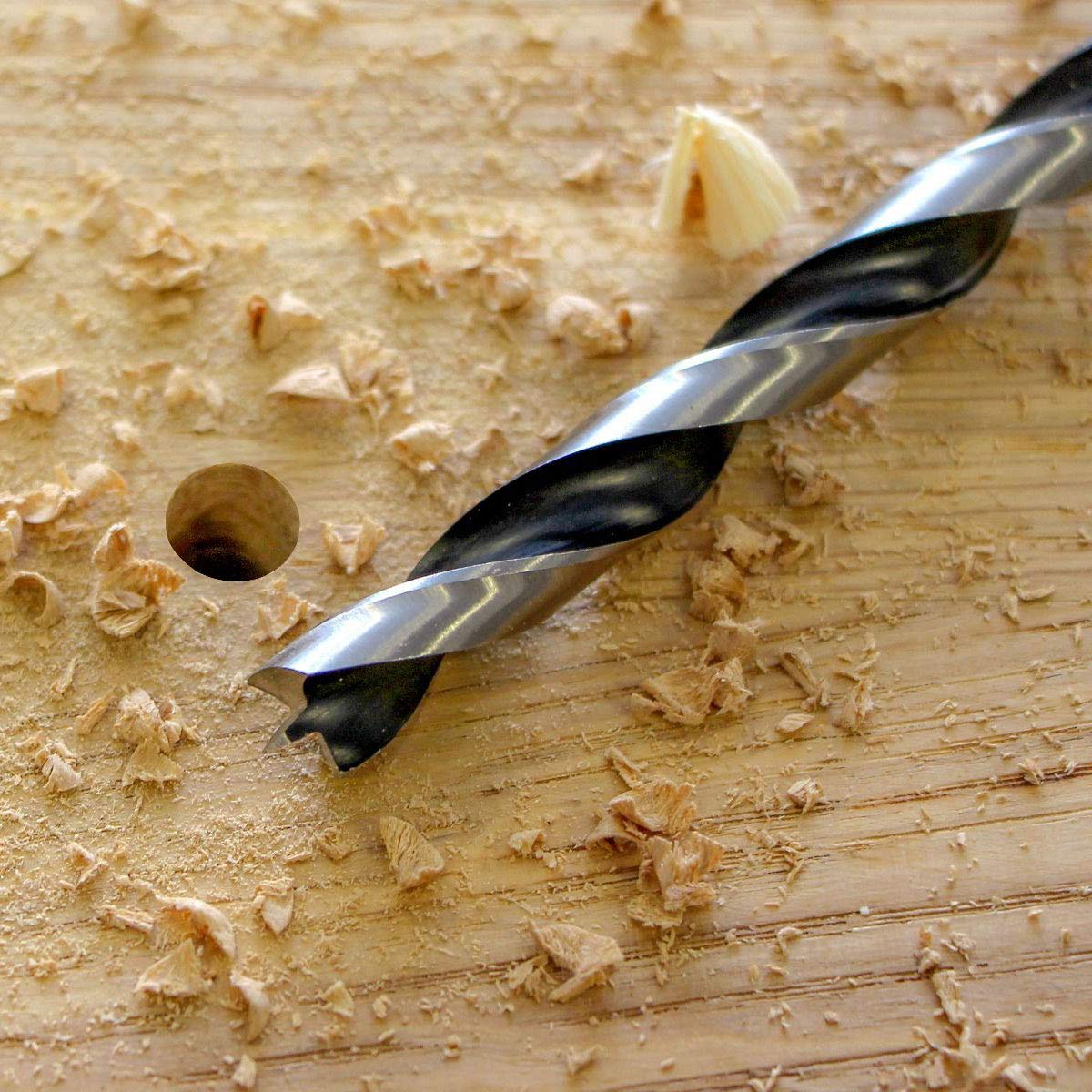 Fisch range of sizes from one-sixteenth to one-half inch enables versatile hole sizing.