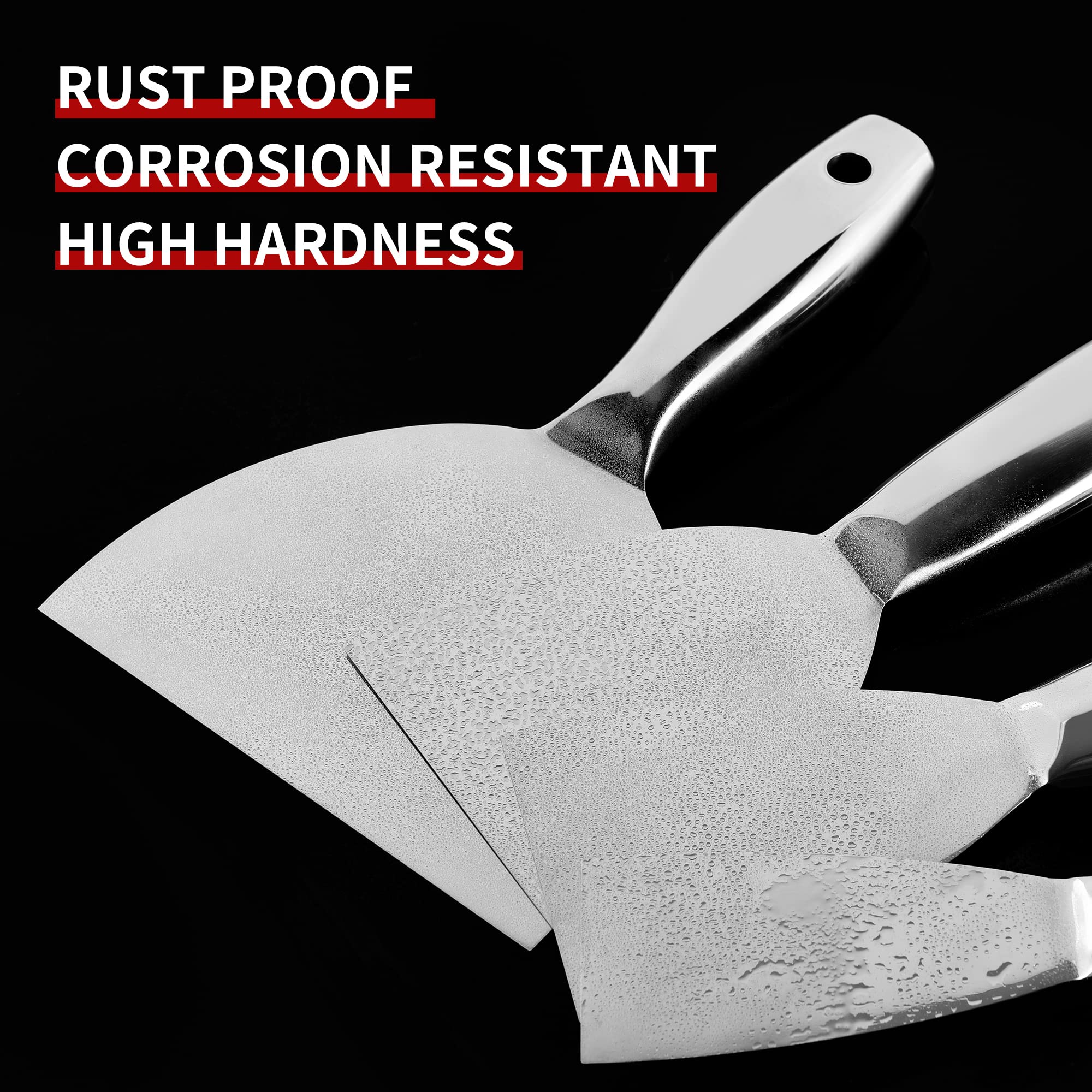 Fishark paint scraper tool for finishing and prep work