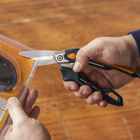 8-inch PowerArc snips with durable build and lifetime warranty