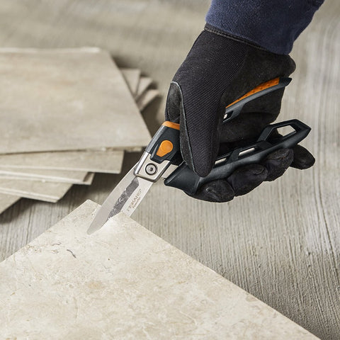 PowerArc Fiskars snips softgrip ergonomic handle enhances comfort during use