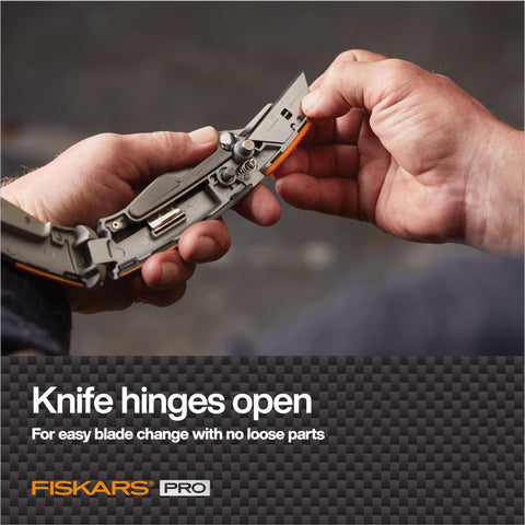 Fiskars Pro Fixed Knife Carbon ax blade included lasts longer